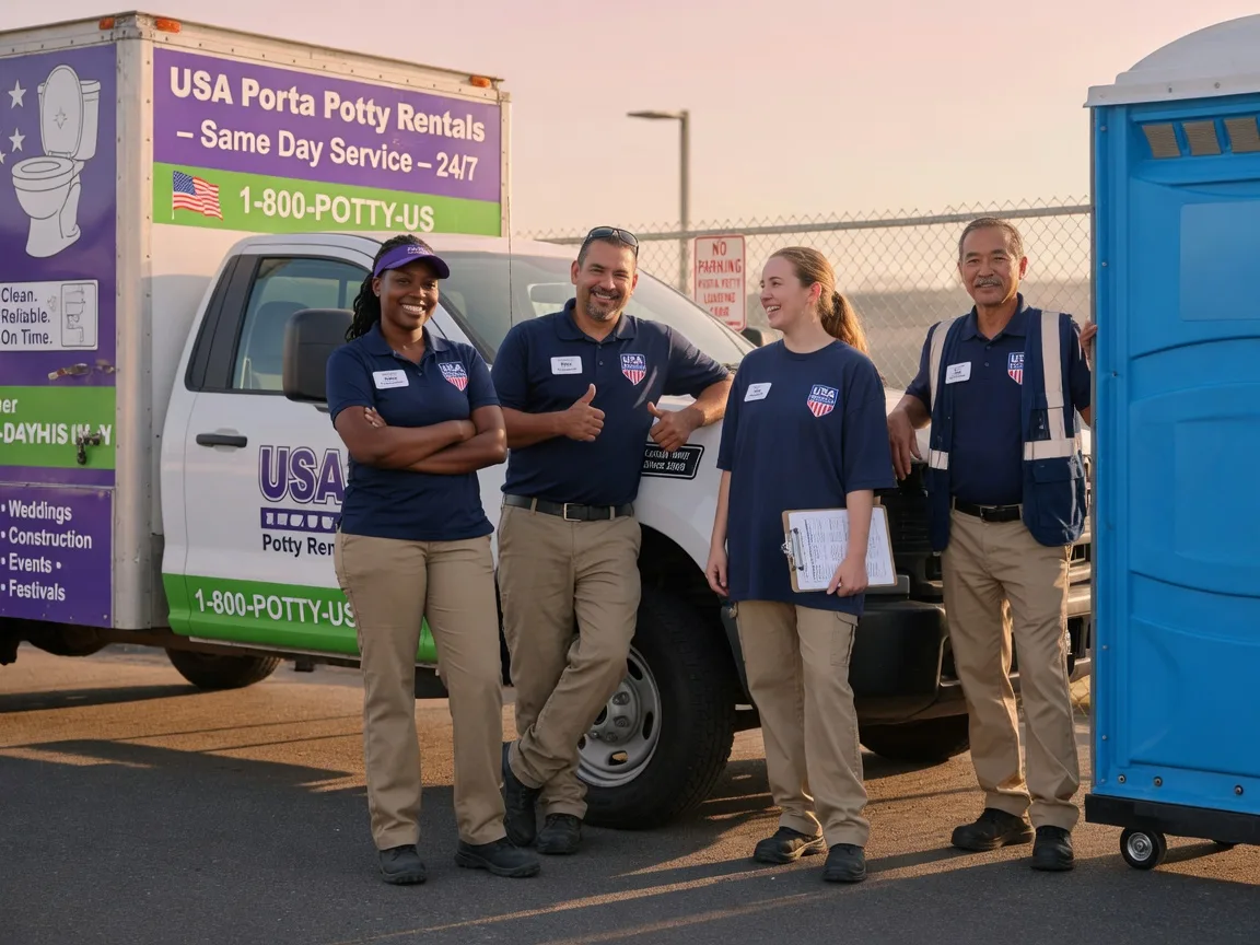 Porta Potty Rental company in Middlesex, NC